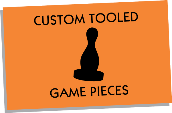 Custom Tooled Metal & Plastic Game Pieces